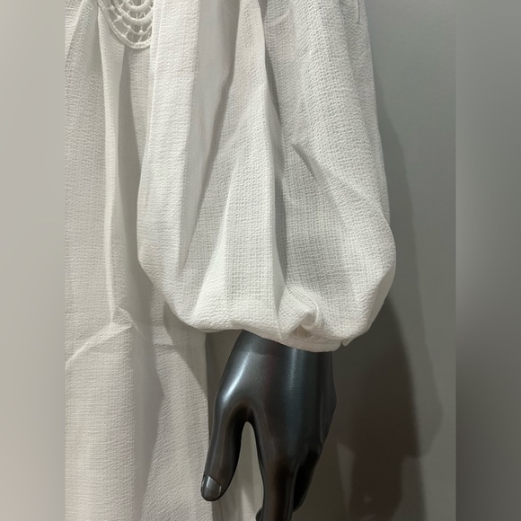 NWT Endless Rose Lace Inset Long Sleeve Shift Dress - Picture 7 of 10